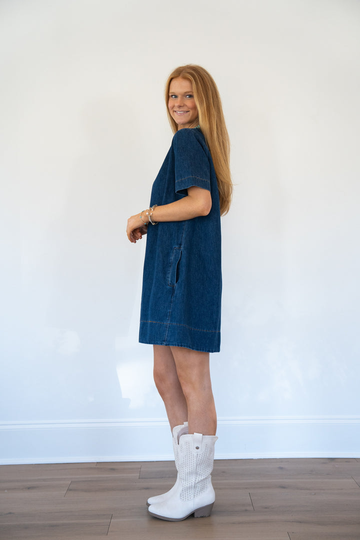 Dayna Denim Dress