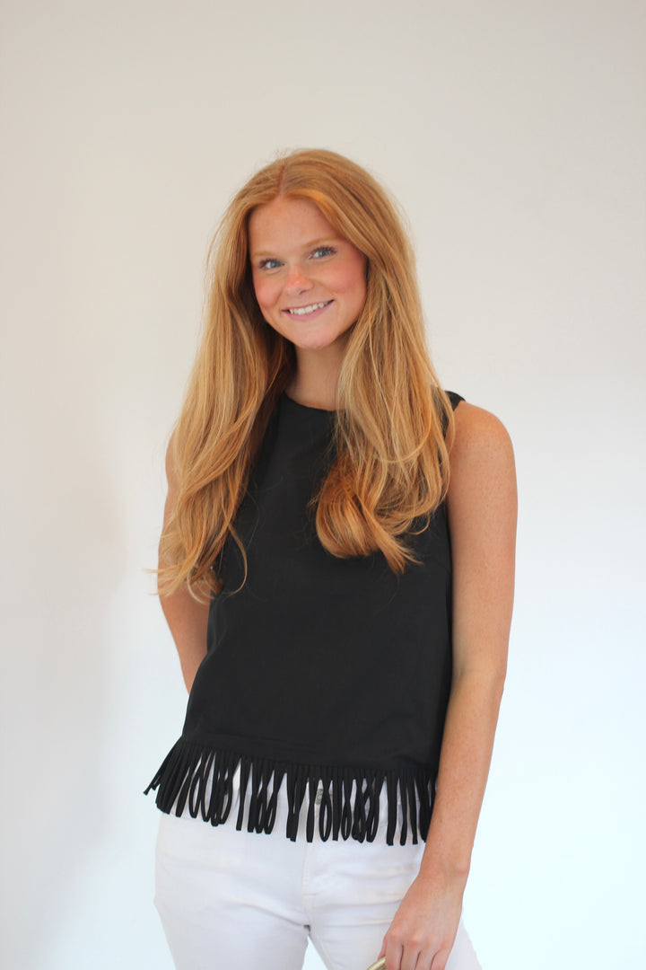 Farah Fringe Top