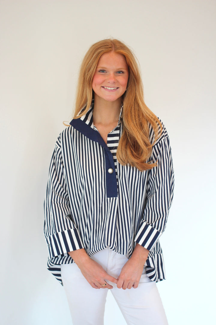 Addie Stripe Top