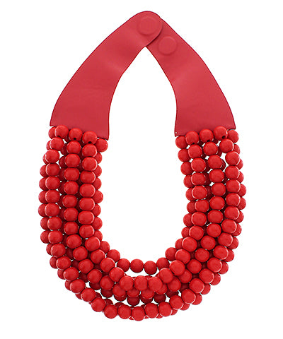 Beaded Statement Necklace