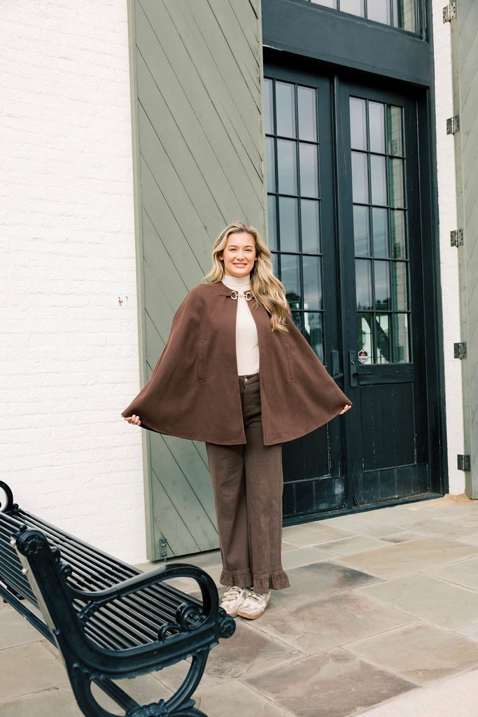 Horse Bit Cape Jacket