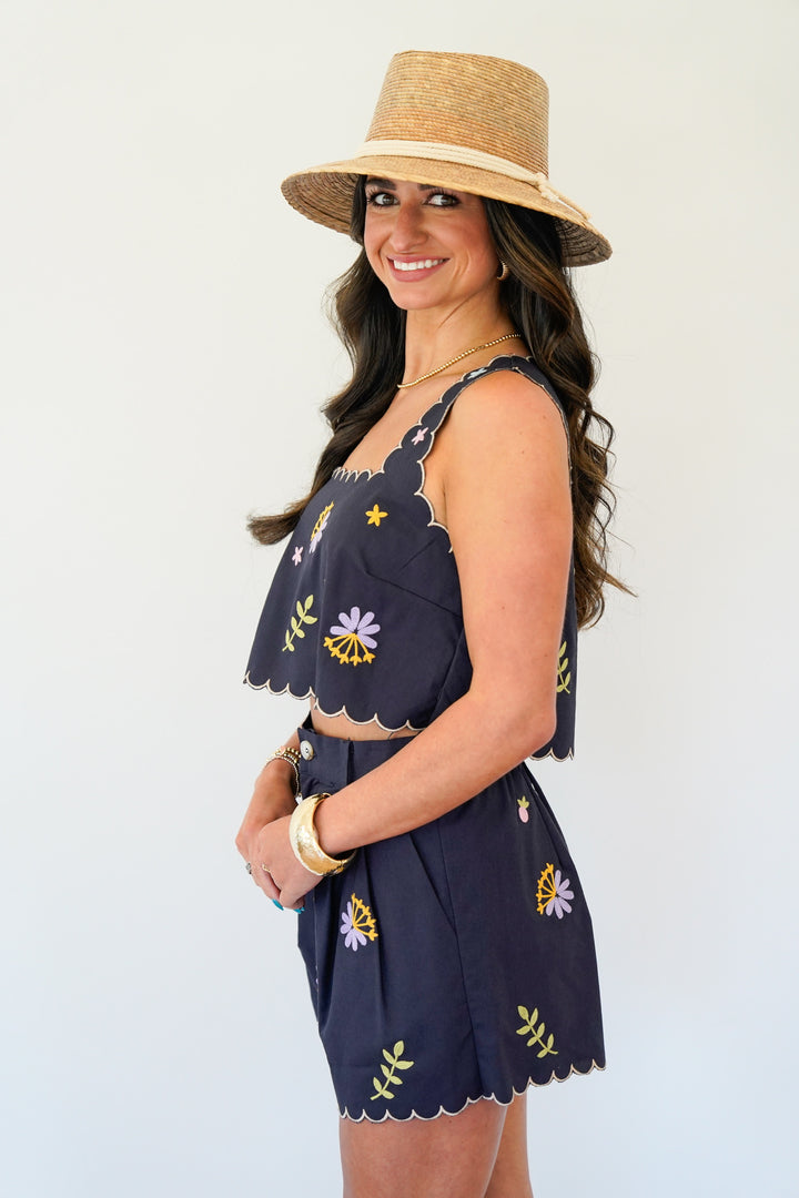 Emma Embroidered Set