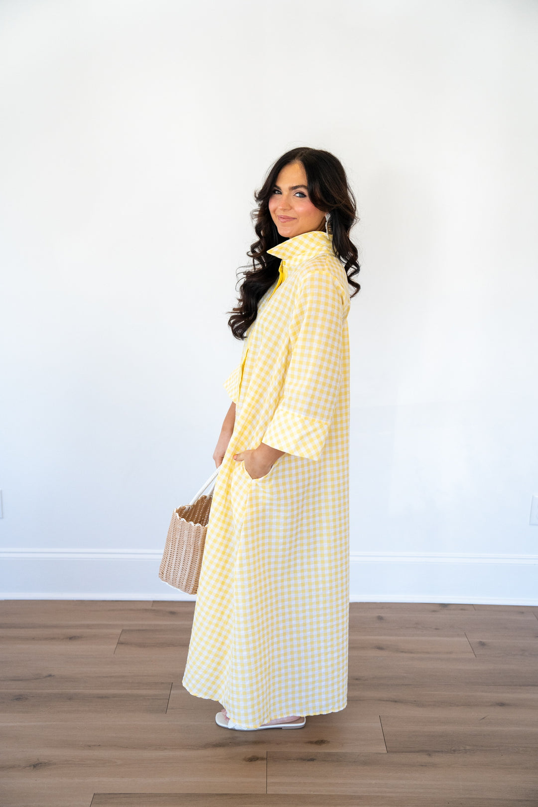 Lemon Picnic Dress