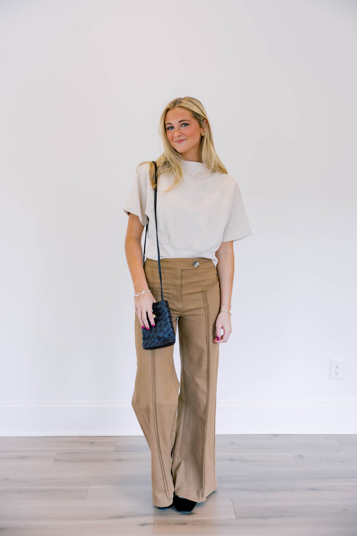 Ines Suede Top