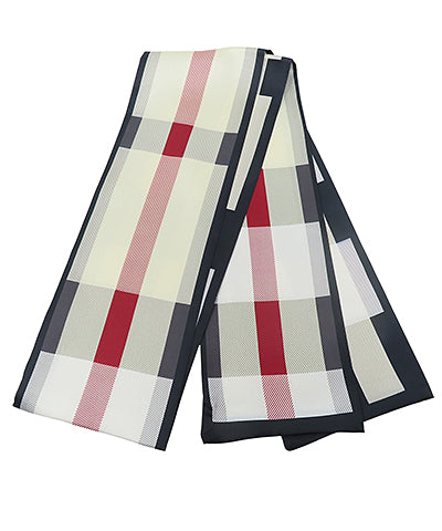 Ivory Lane Plaid Scarf - Ivory/Multi