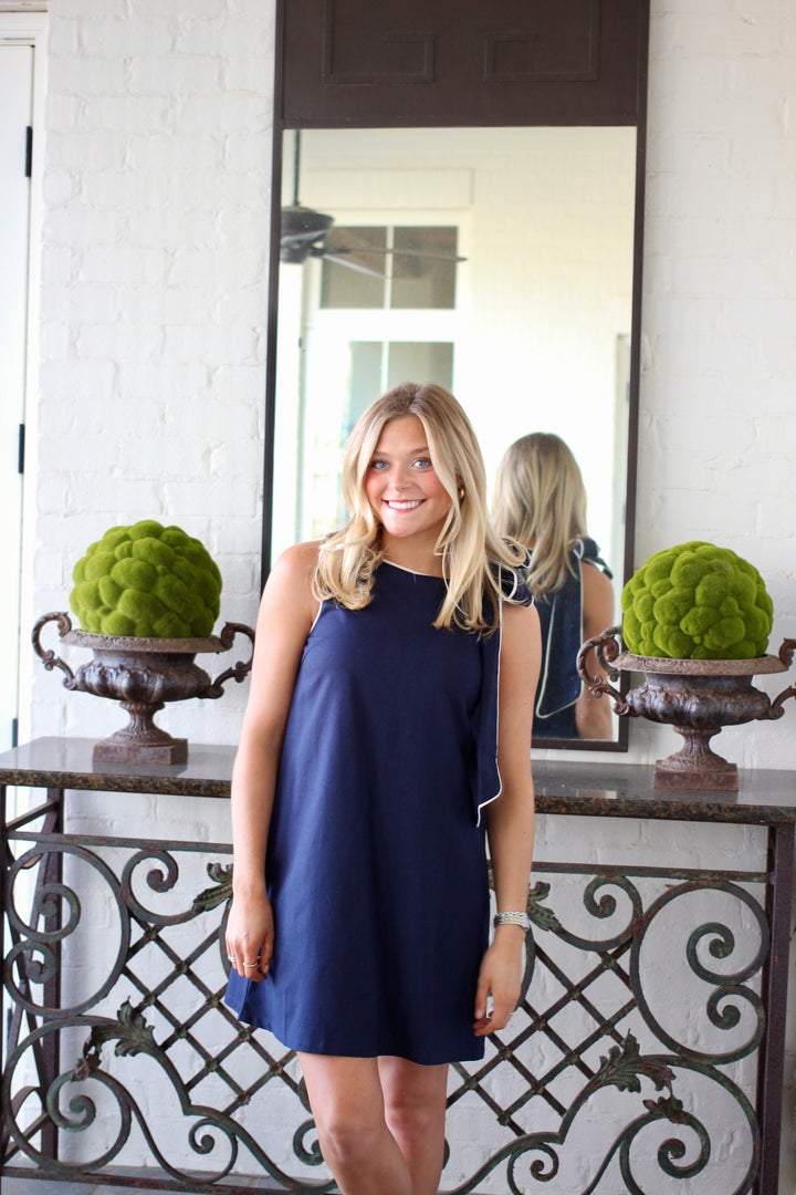 Shoulder Bow Dress