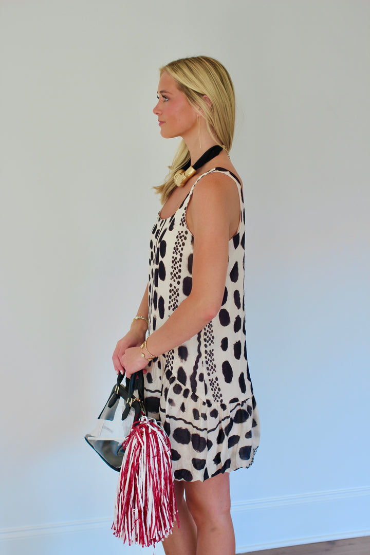 Magnolia Abstract Dress