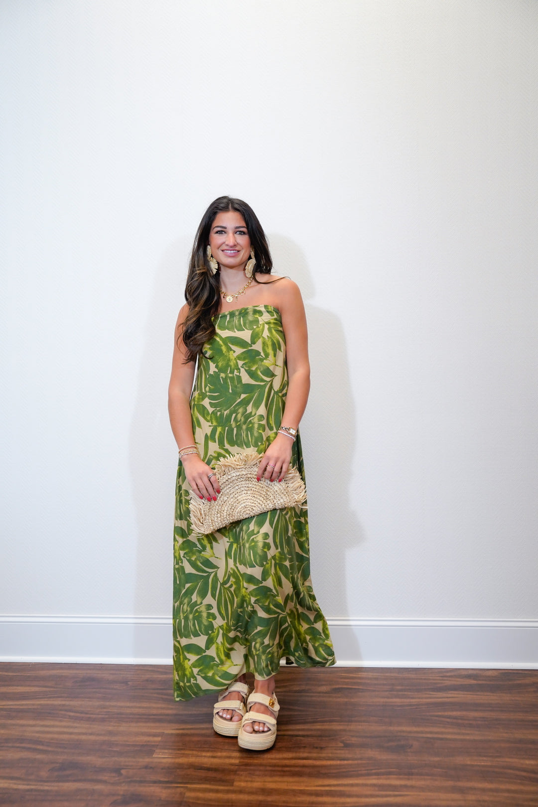 Palm Maxi Dress