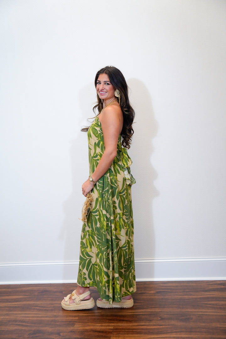 Palm Maxi Dress