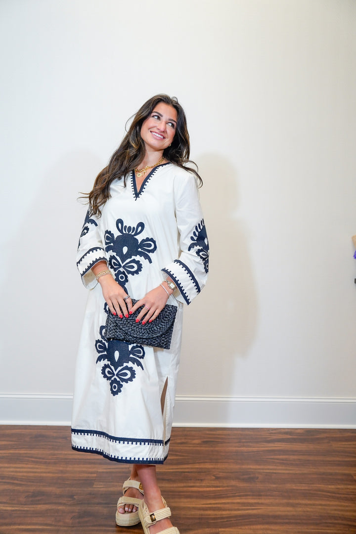 Hanna Embroidered Kaftan