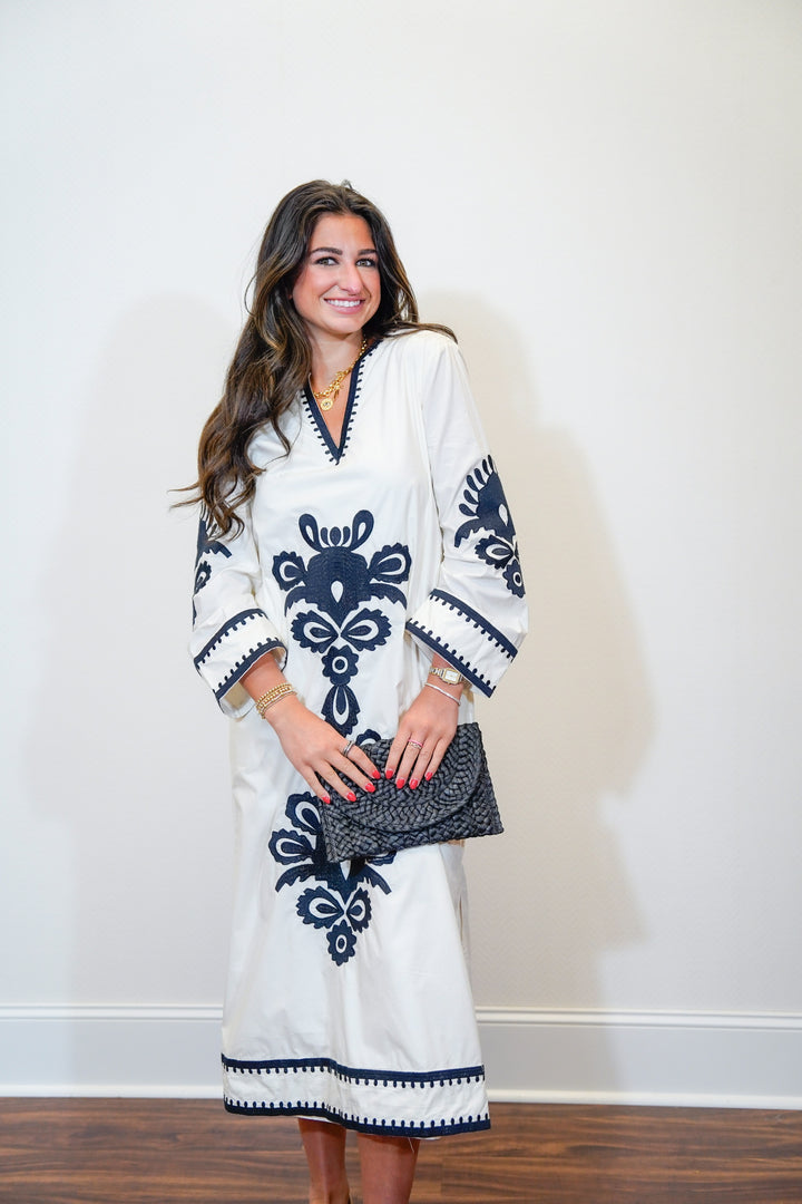 Hanna Embroidered Kaftan