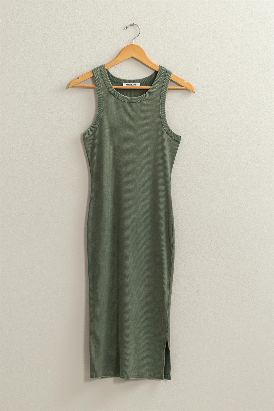 Weekend Tank Midi Dress Ribbed Knit ShopPapori.com Weekend Tank Midi Dress Ribbed Knit ShopPapori.com