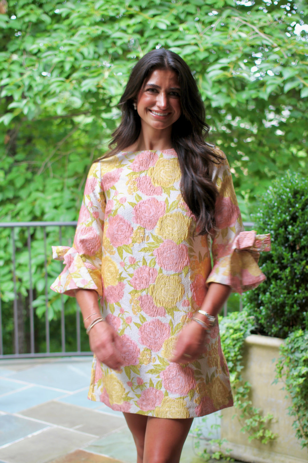 Suzanne Jacquard Dress