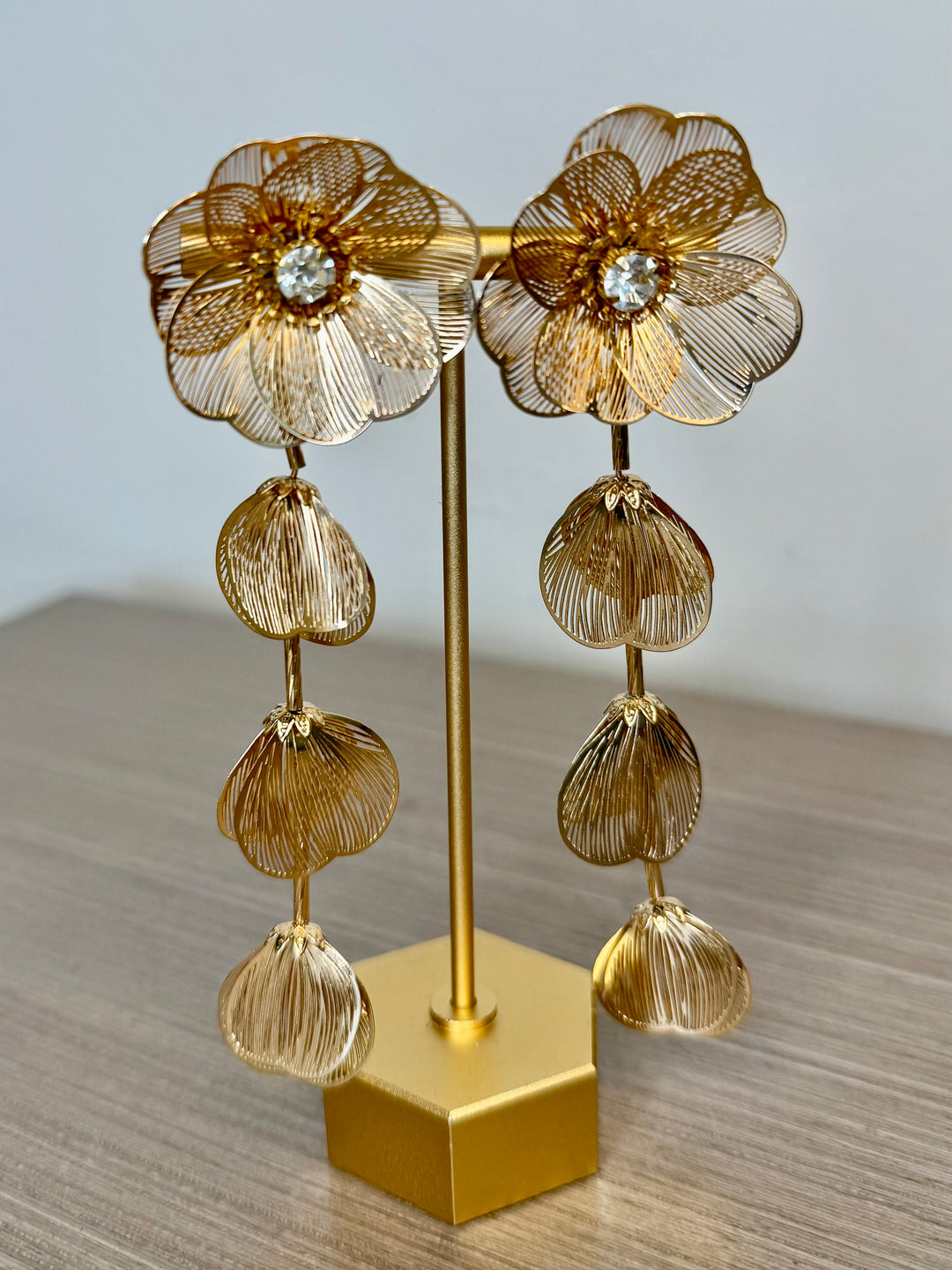 Flower Drop Earring