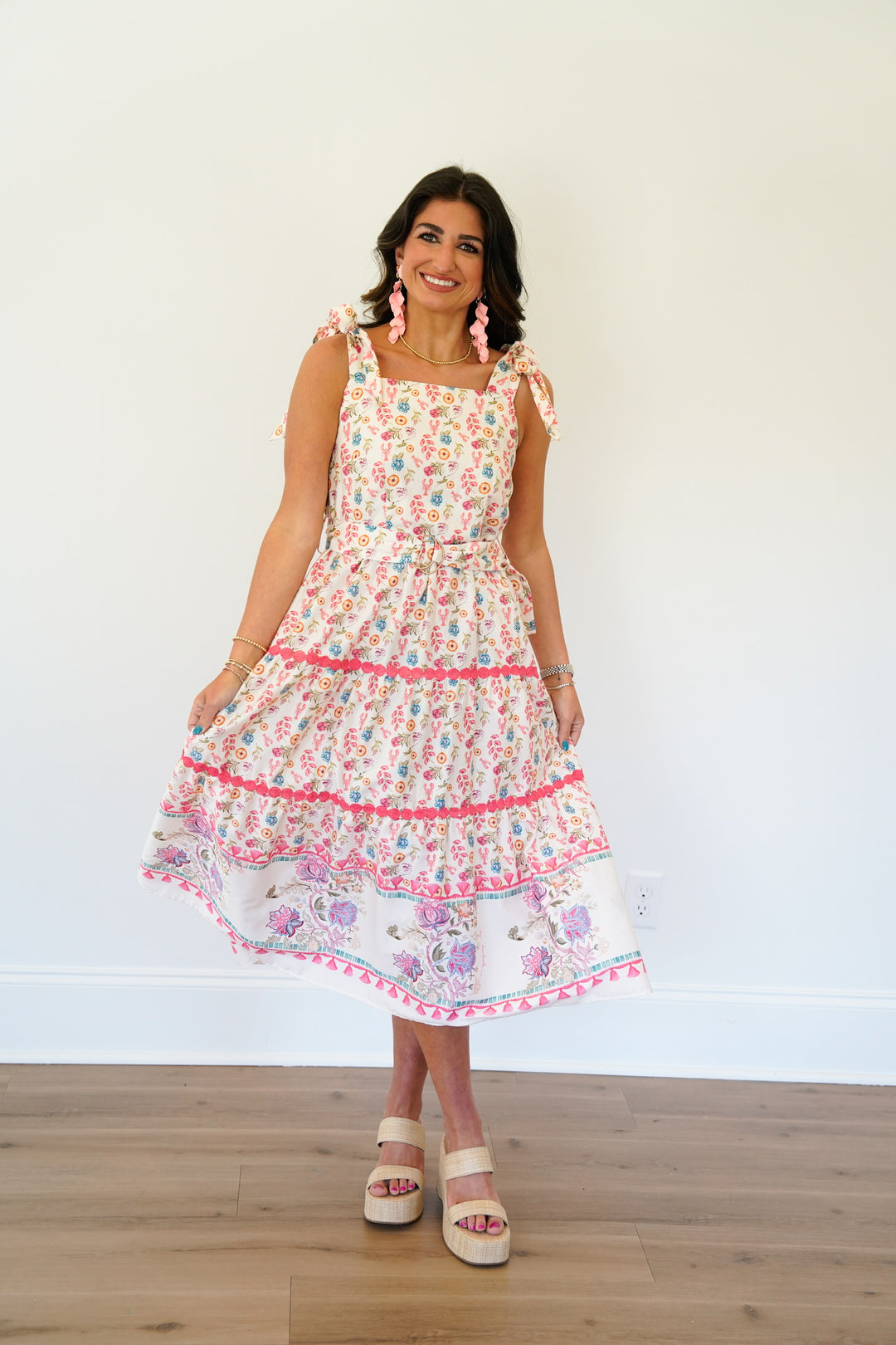 Floral Lobster Dress Small Floral Lobster Dress Small