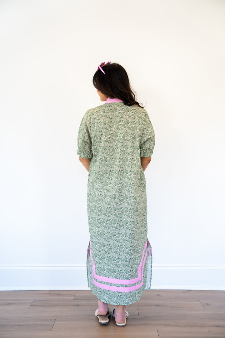 Green Vacation Dress