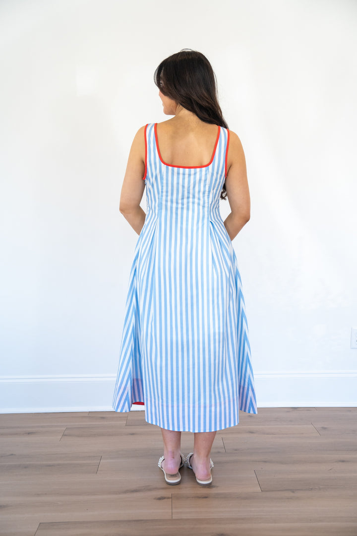 Striped Beach Dress