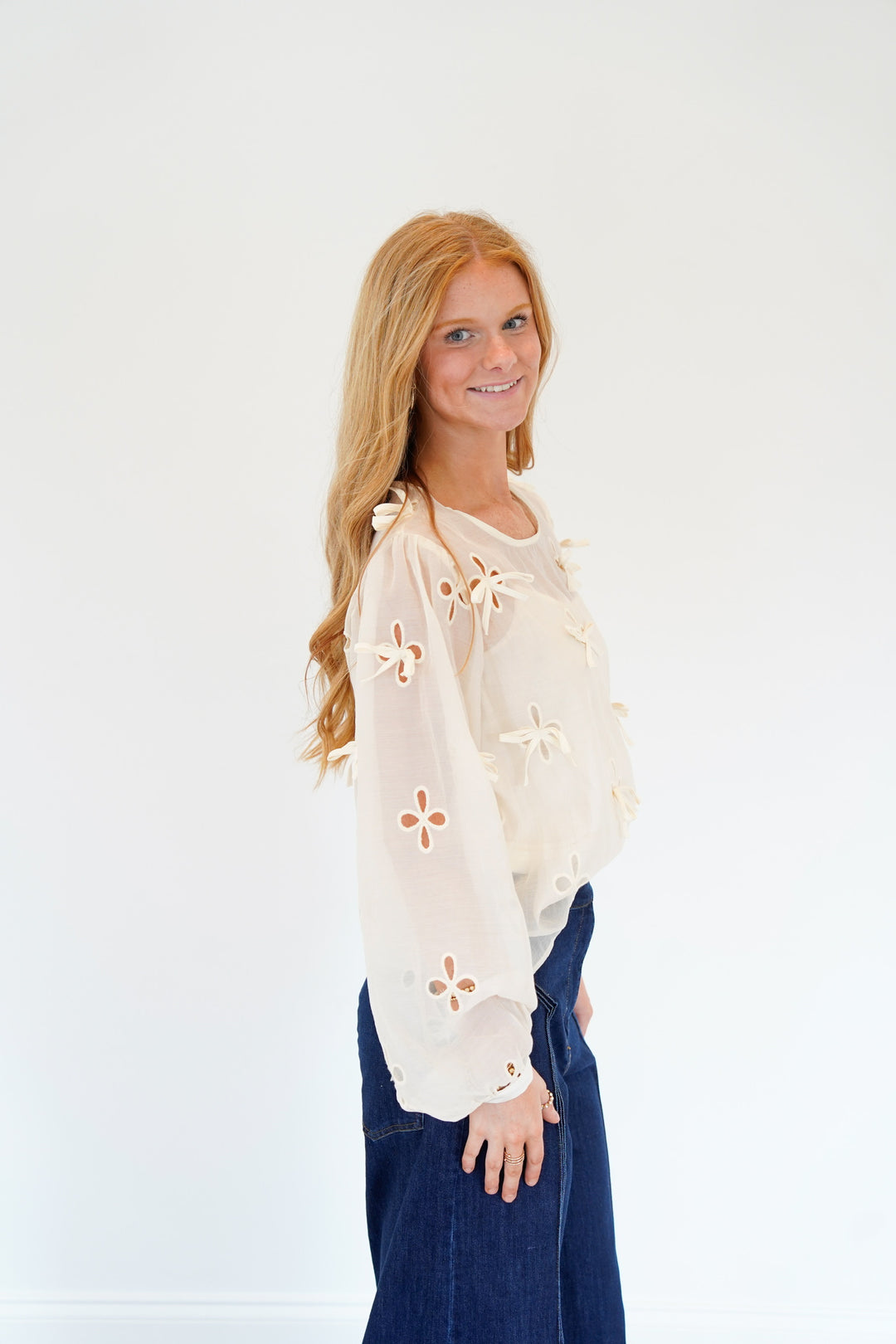 Bow Cut Out Top