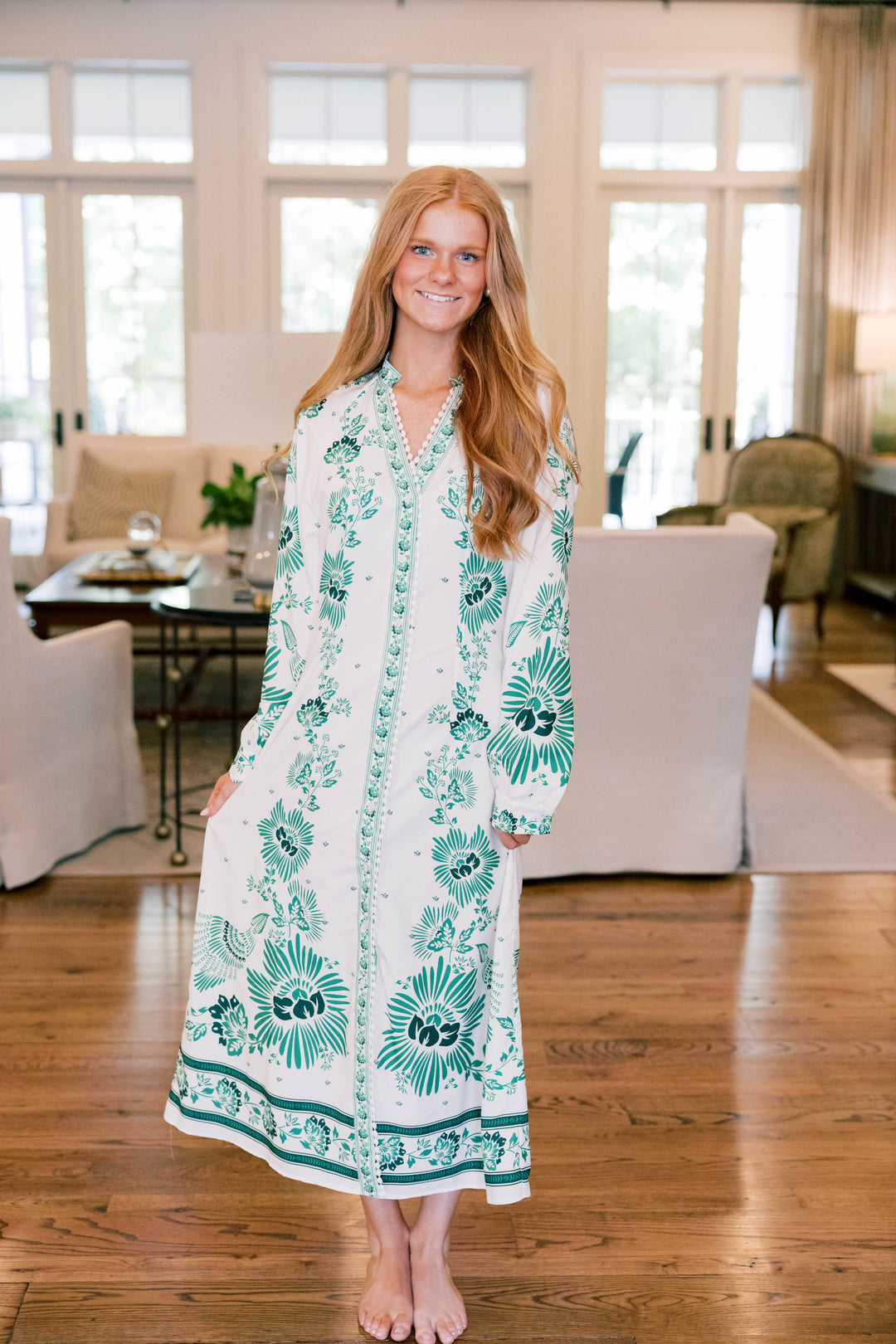 Green Garden Dress