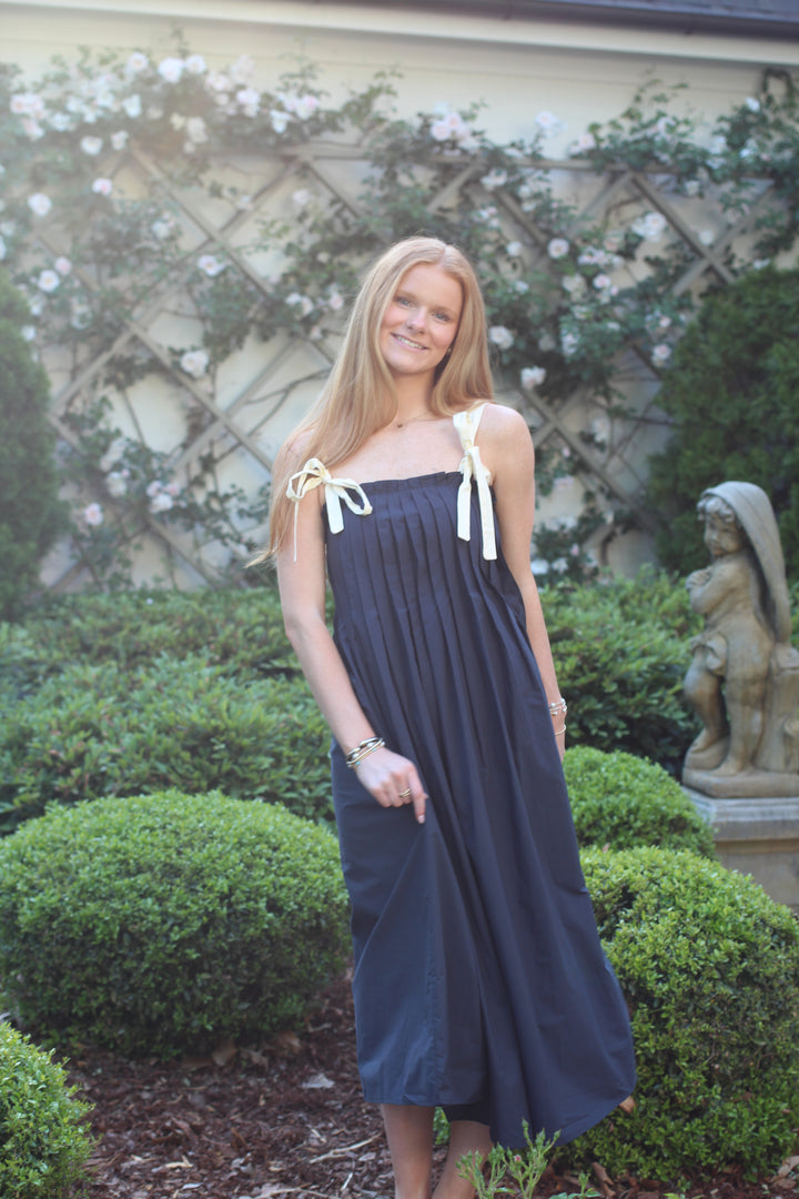Noelle Pleated Dress