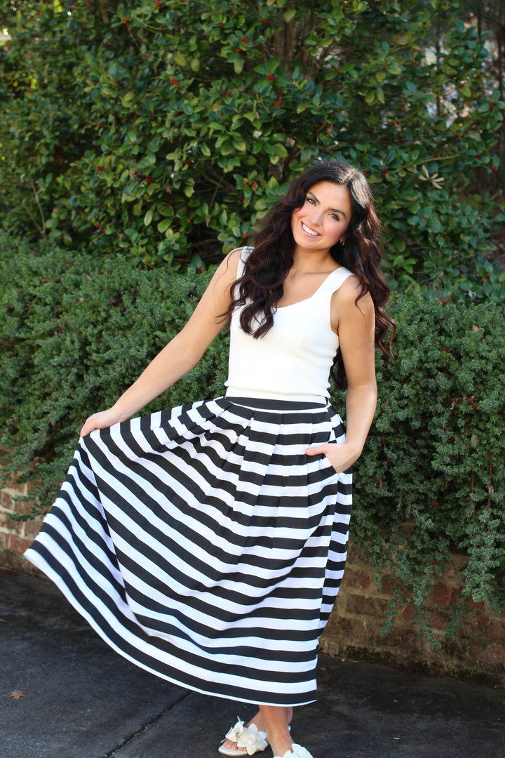 Stripey Skirt