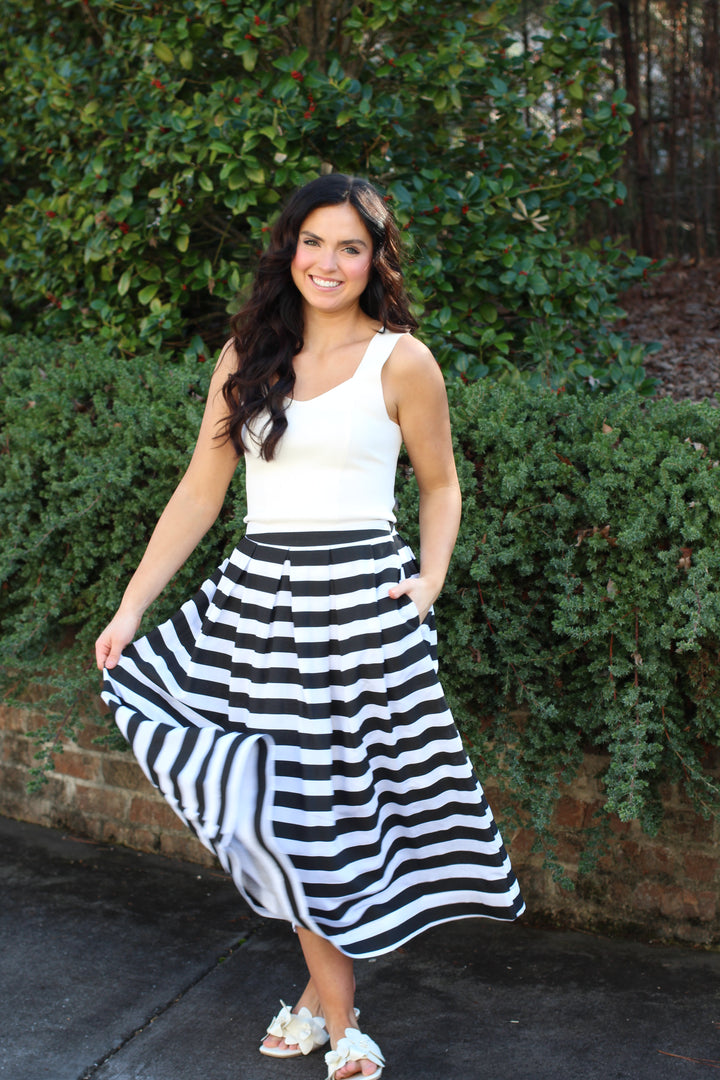 Stripey Skirt