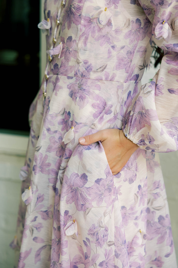 Lavender Garden Dress