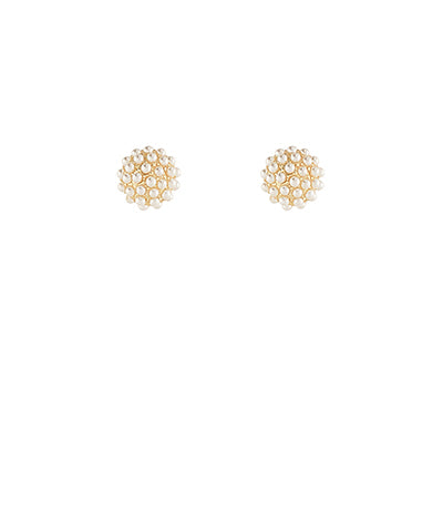 Pearl Cluster Dome Studs