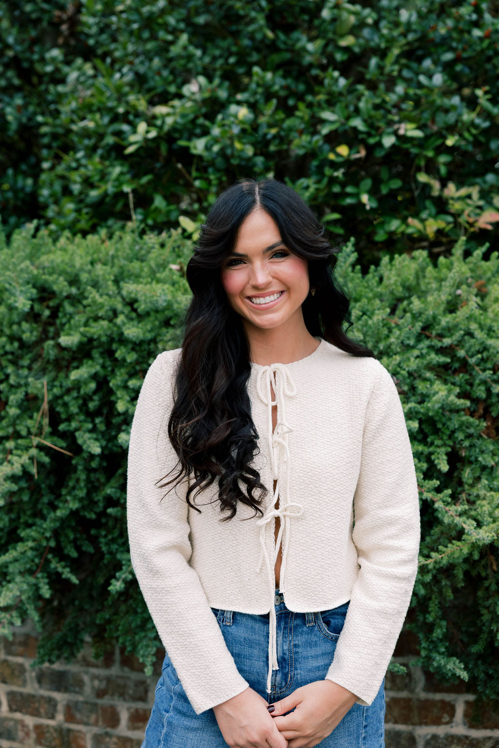 Tied Up Cardigan Sweater