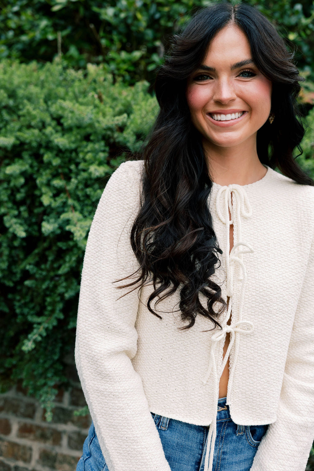 Tied Up Cardigan Sweater