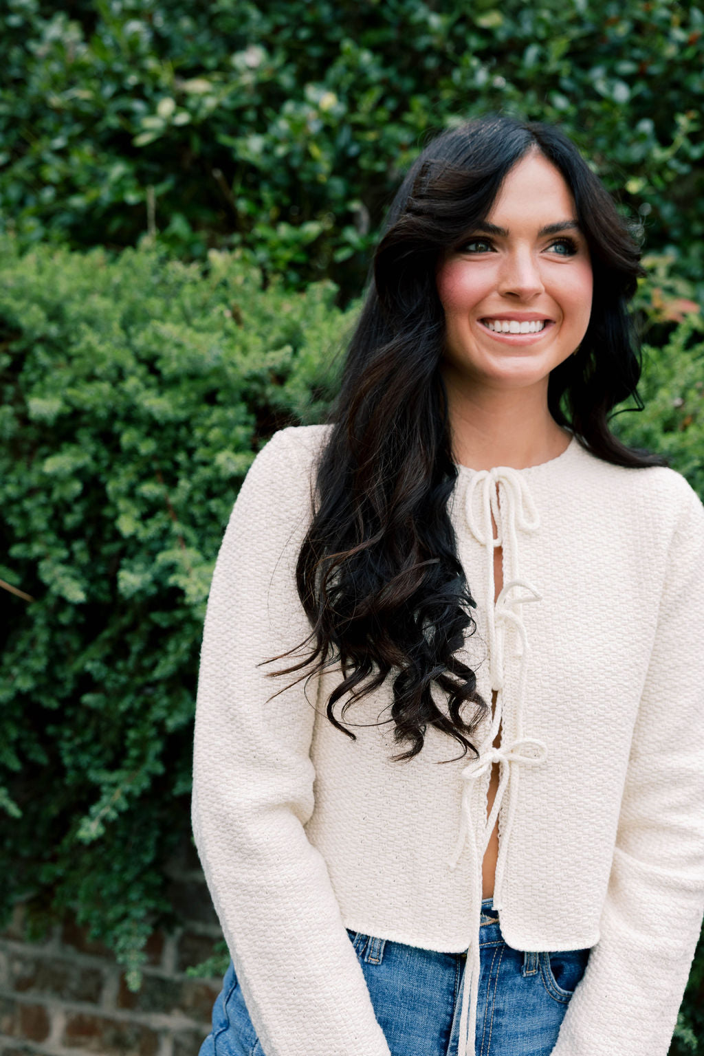 Tied Up Cardigan Sweater