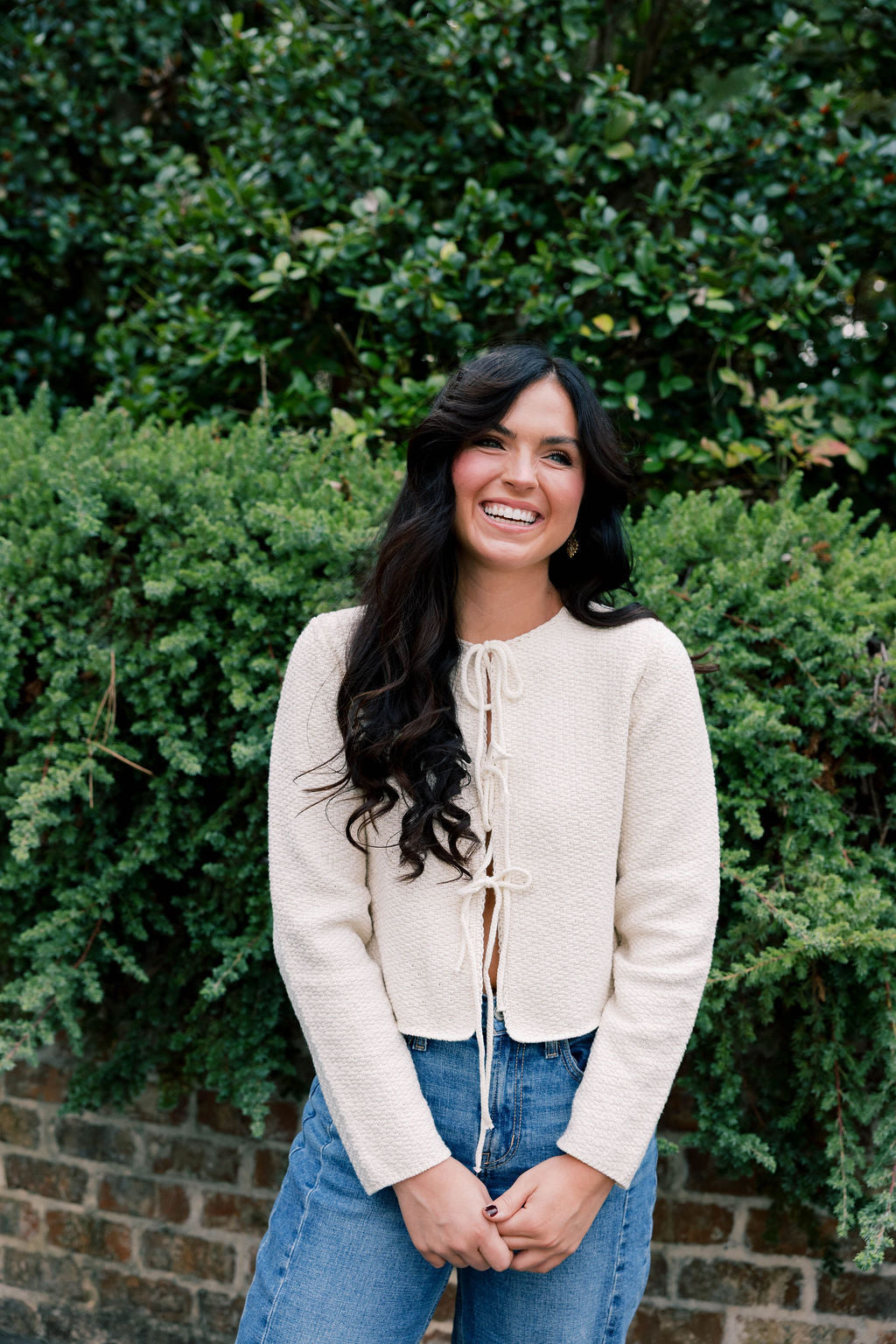 Tied Up Cardigan Sweater