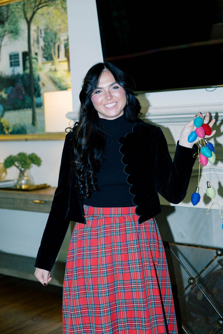 Tartan Maxi Skirt