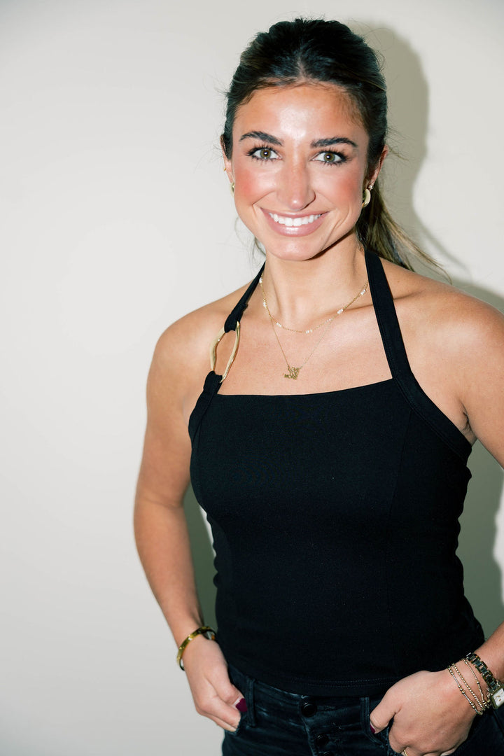 Hardware Halter Top