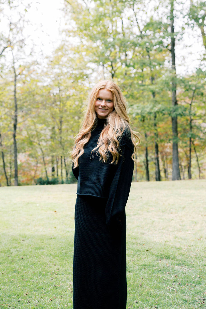 Knit Sweater Skirt Set