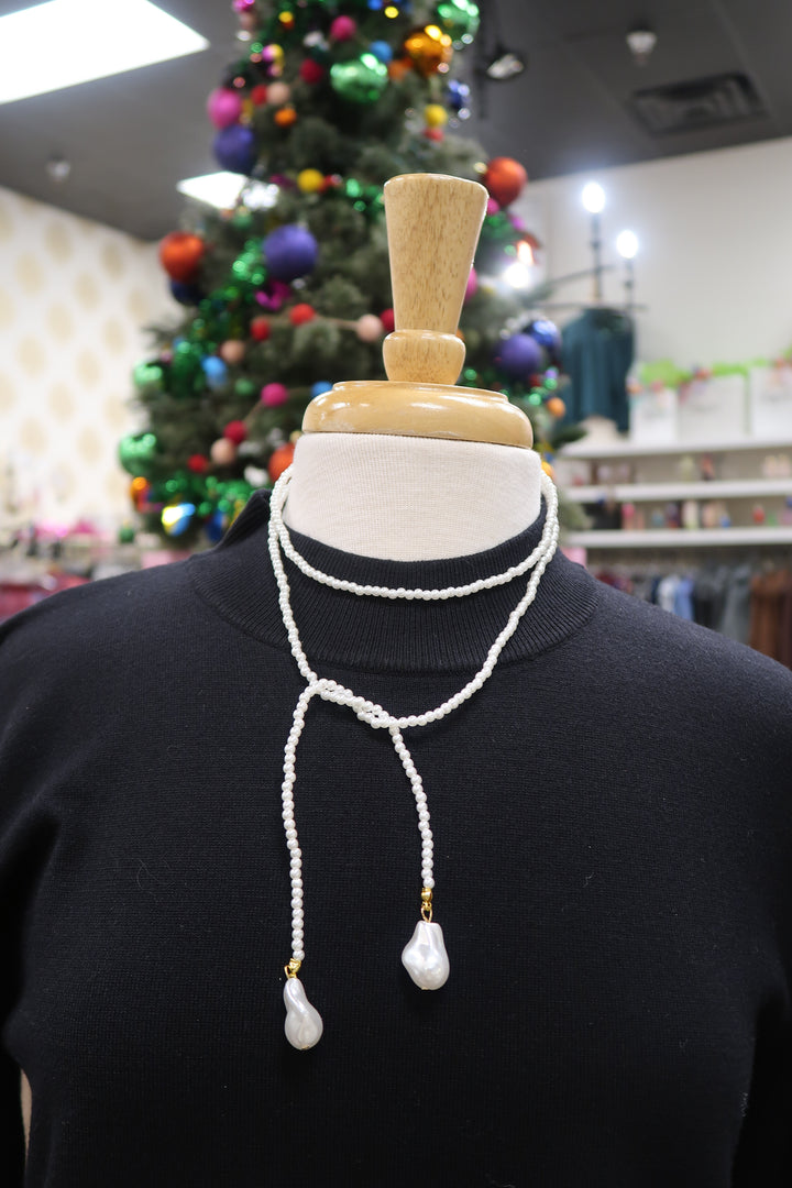 Pearl Wrap Necklace