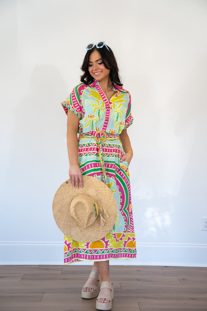 Palm Beach Shirt Dress