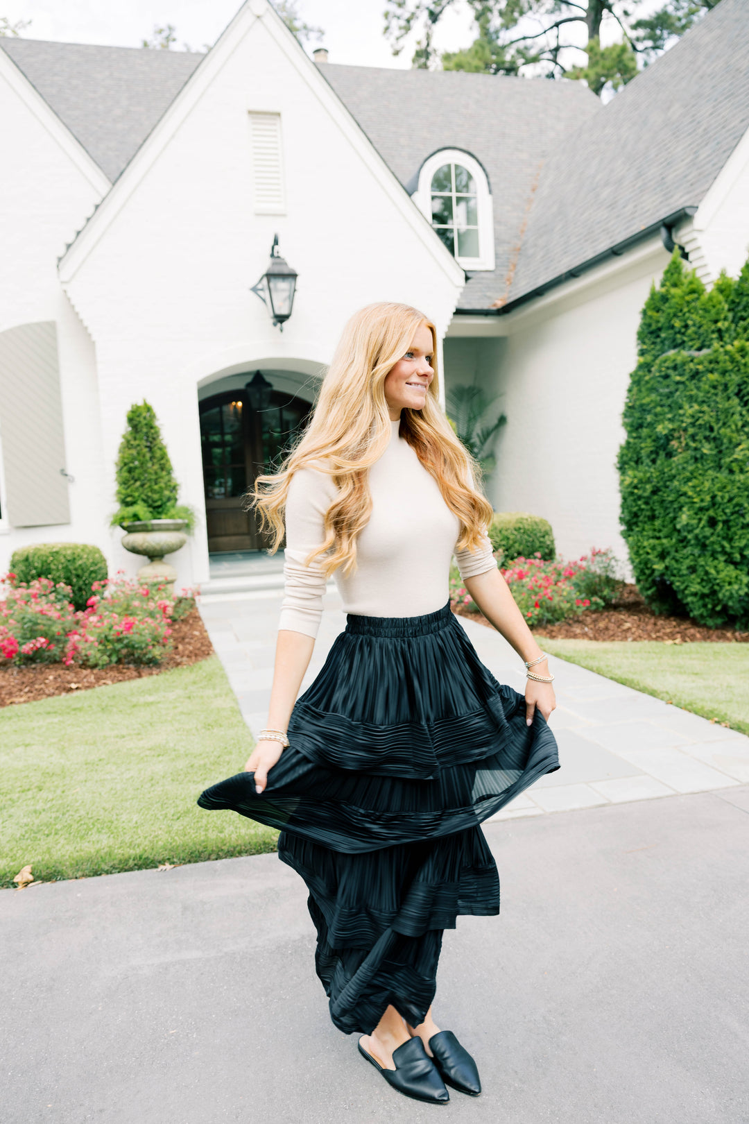 Layered Ruffle Skirt