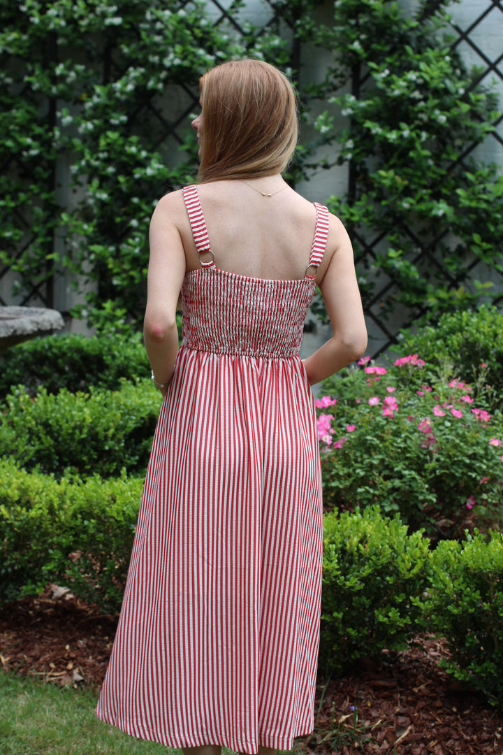 Summer Seersucker Dress