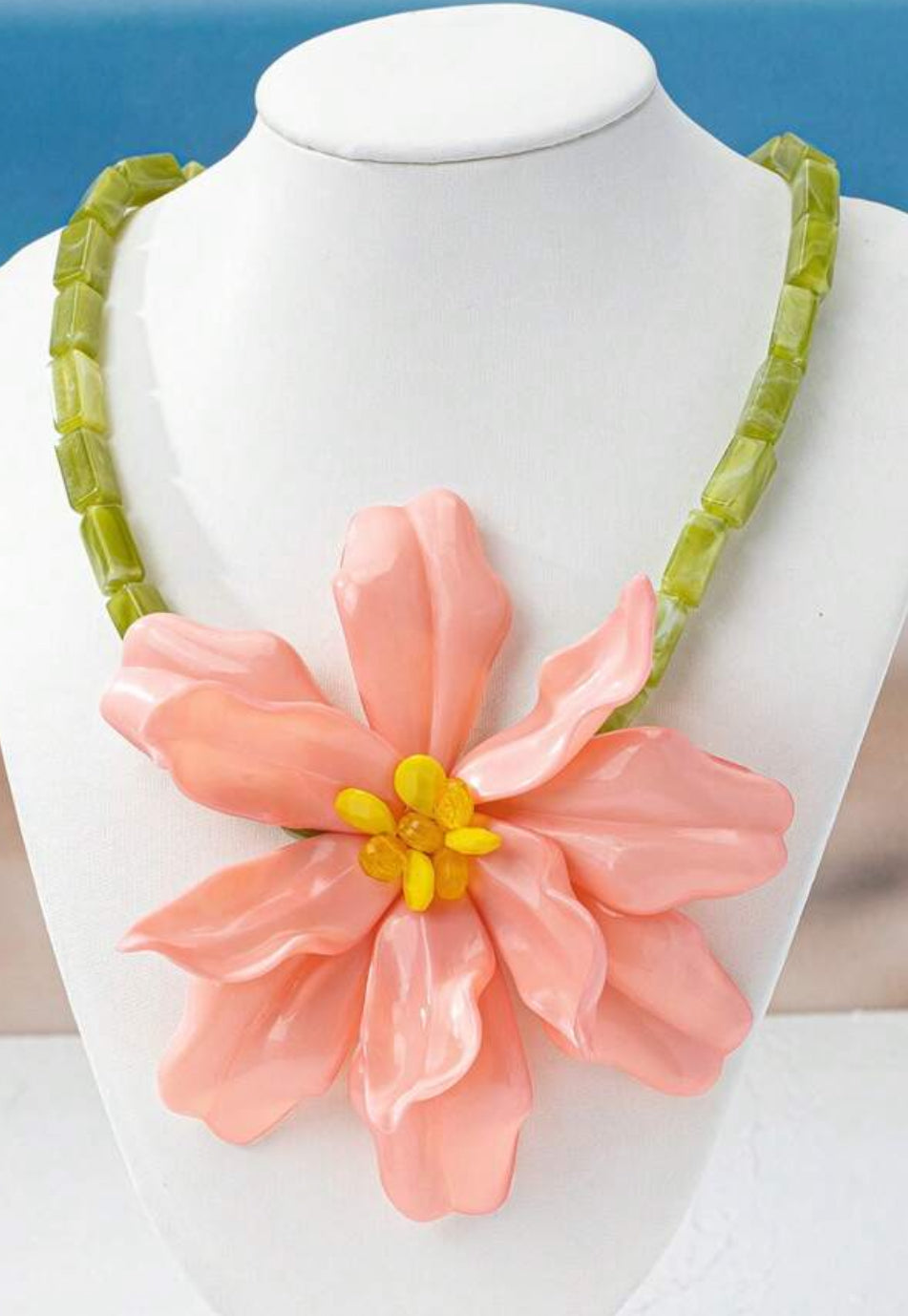 Flower Statement Necklace