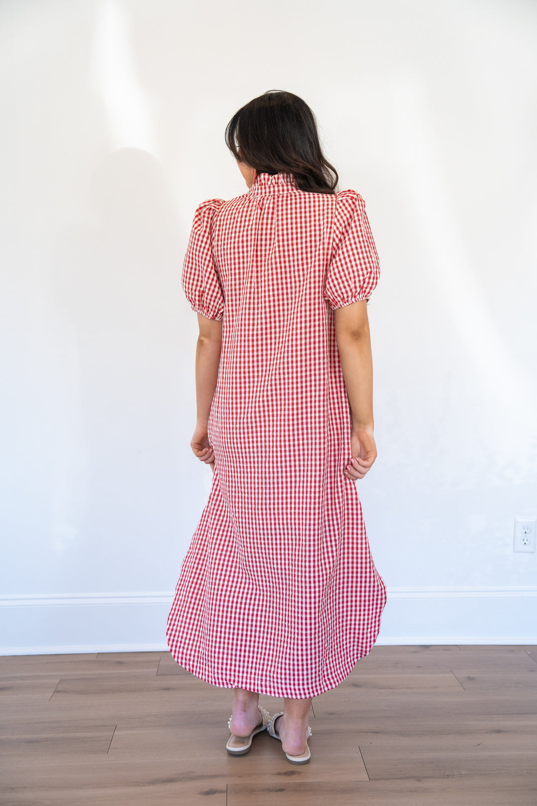 Ruby Gingham Dress