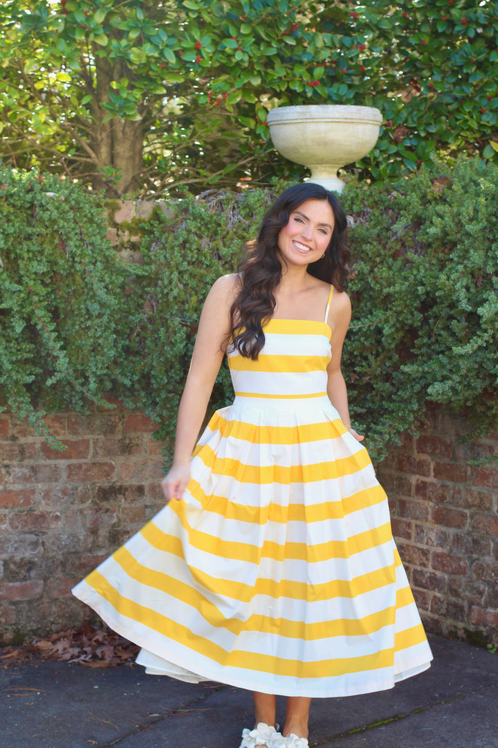 Sunny Striped Dress