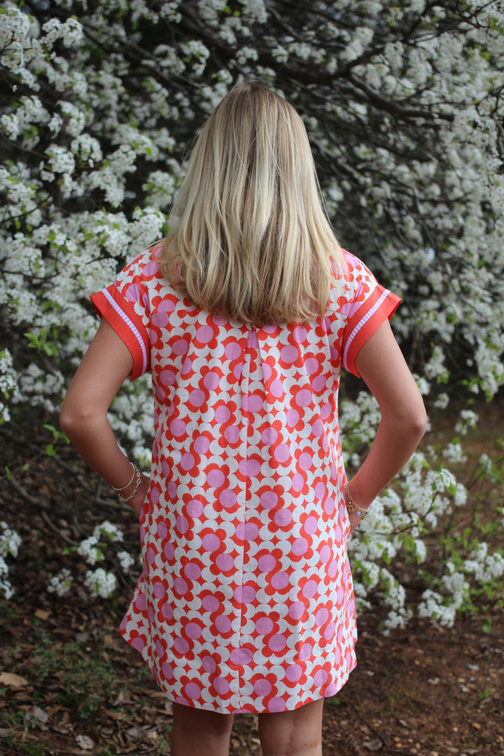 Coral Poppy Dress