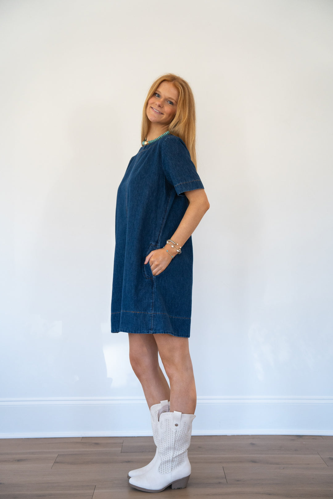 Dayna Denim Dress
