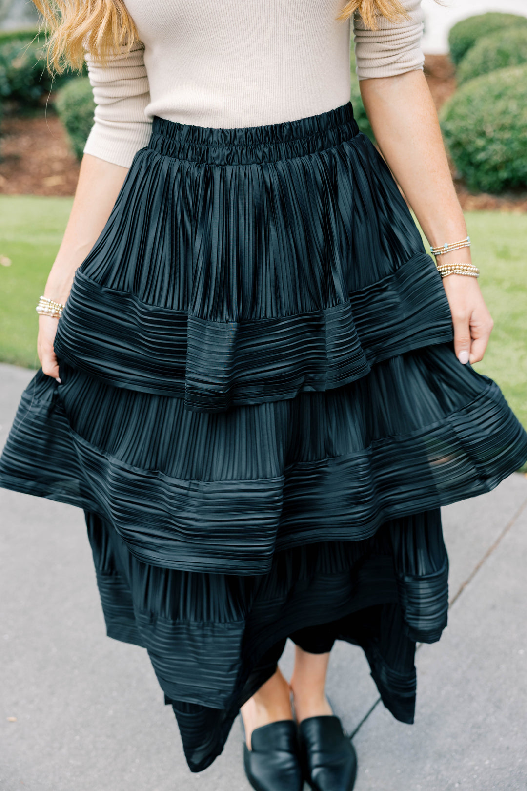 Layered Ruffle Skirt