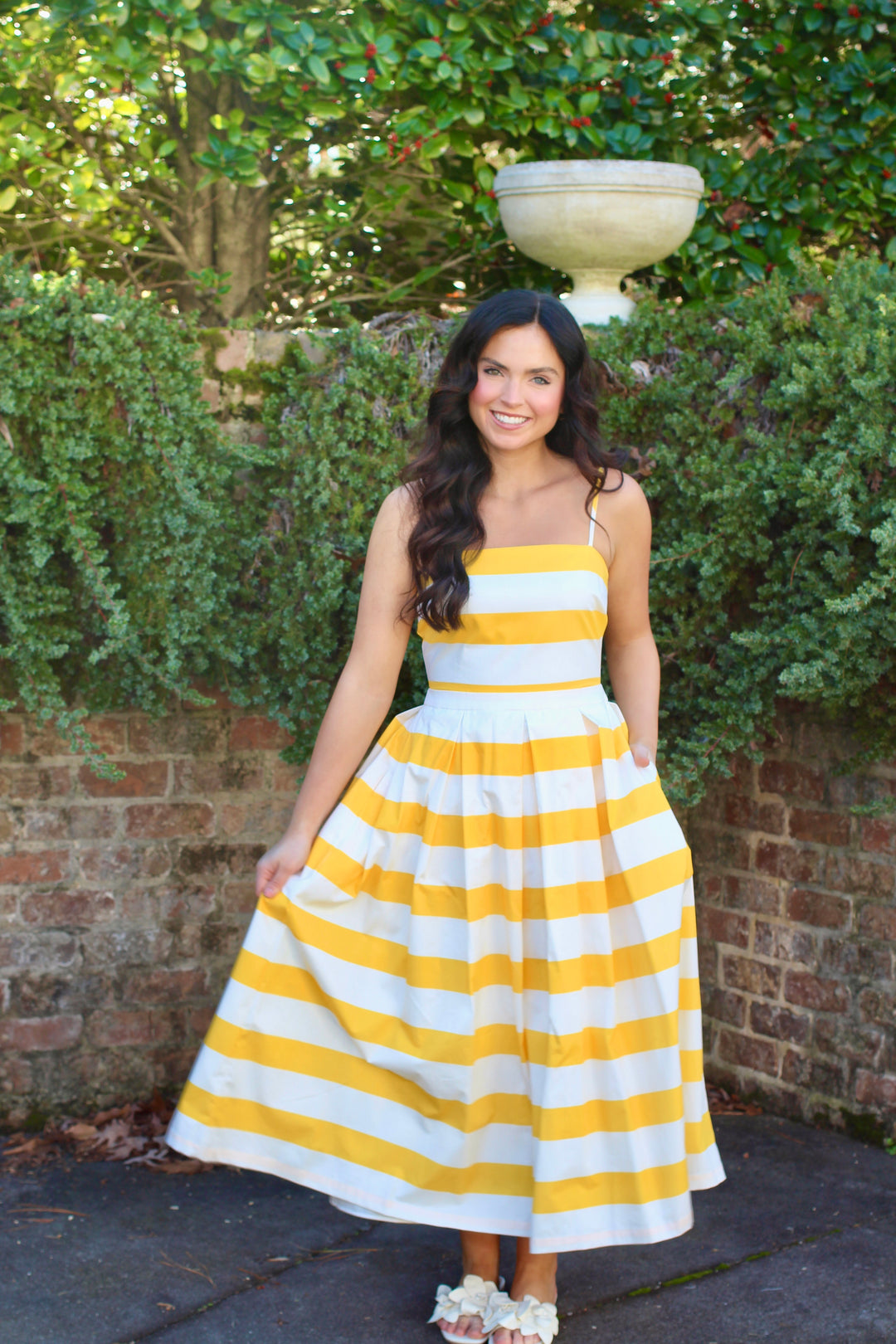 Sunny Striped Dress