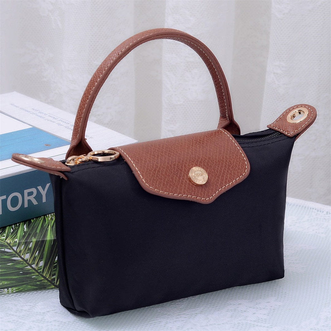 Penny Nylon Mini Crossbody Bag Black