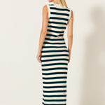 Striped Midi Dress