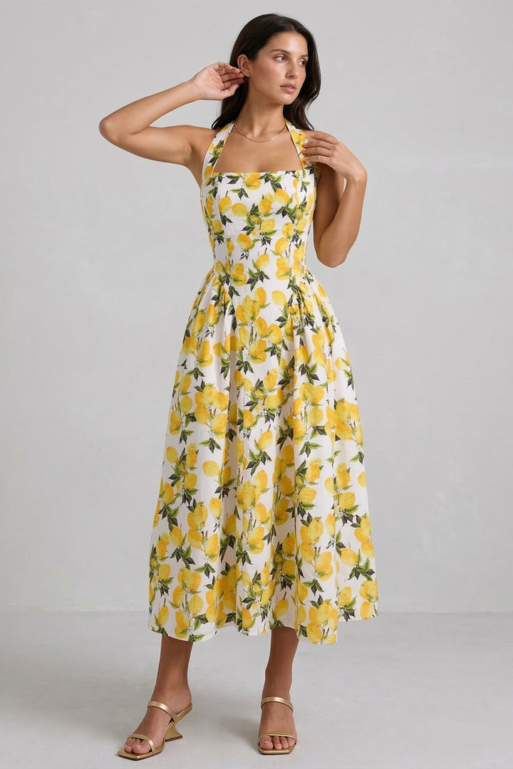 Lemon Grove Midi Dress