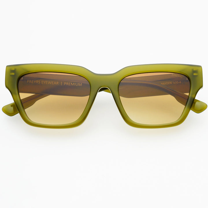 Hayden Square Sunglasses - Midnight Olive